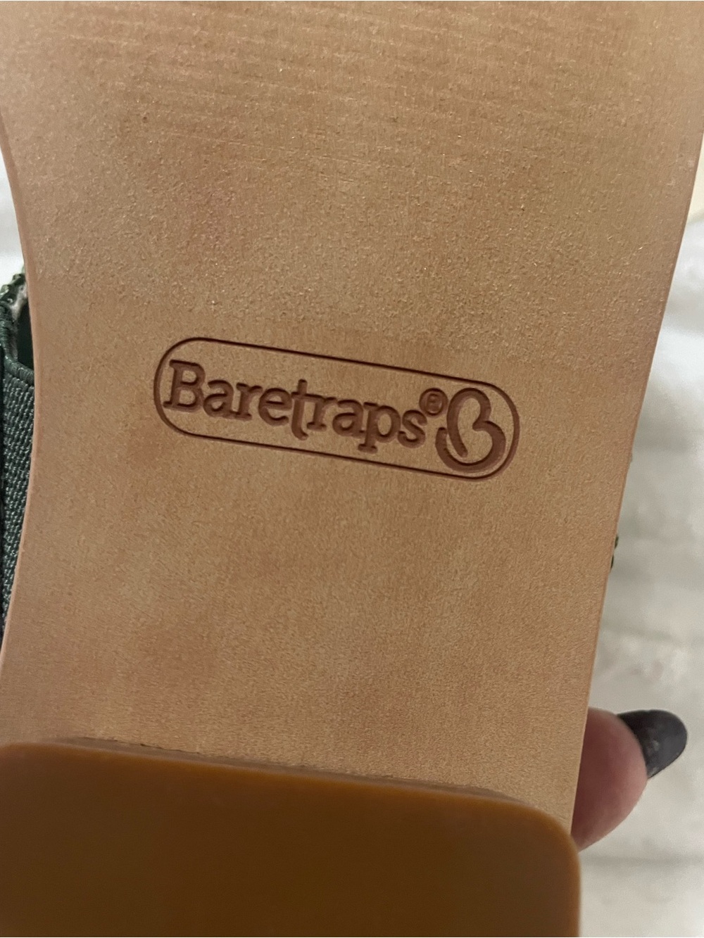 BareTraps Origins Braided Slide Sandals in Sage Green - Picture 6 of 10